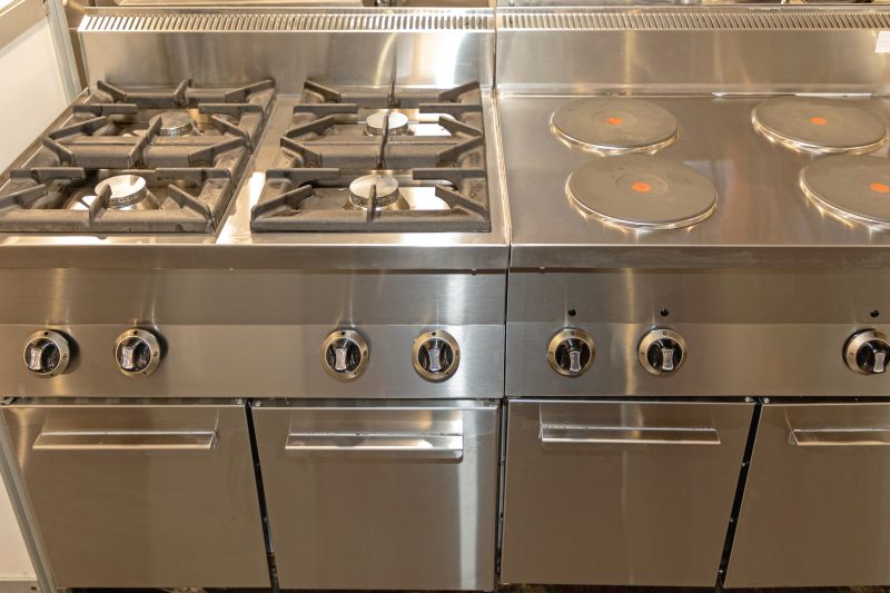 Gas Stove in a Commercial Kitchen